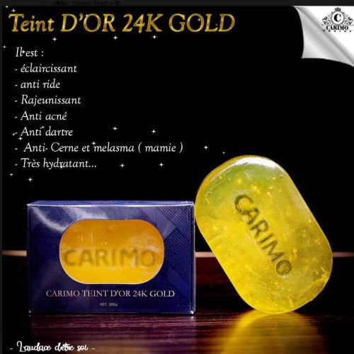 Carimo 24K Gold Complexion Soap
