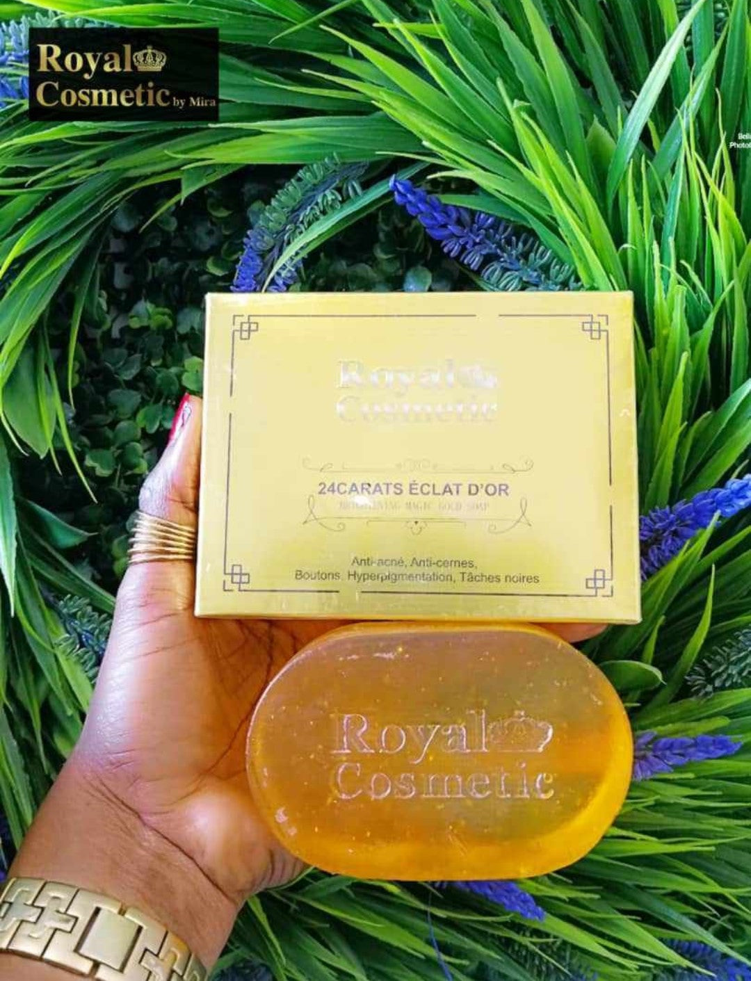 Savon 24 Carats Éclat D'Or by MIRA Cosmétiques