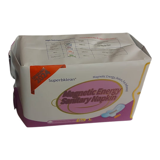 SERVIETTE HYGIÉNIQUE SUPERBKLEAN, MAGNETIC ENERGY, LONGRICH